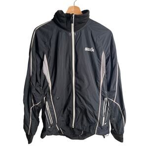 Swix Lightly Insulated Fullzip Gross Country Ski Touring Running Jacket Mens L